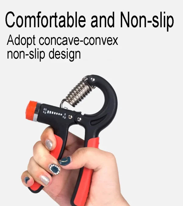 Hand Gripper Adjustable Heavy Duty Grip Hand Trainer Training Equipment Equipment Fitness Hand Exercise Exercise Grip Portable Digital Delights Store