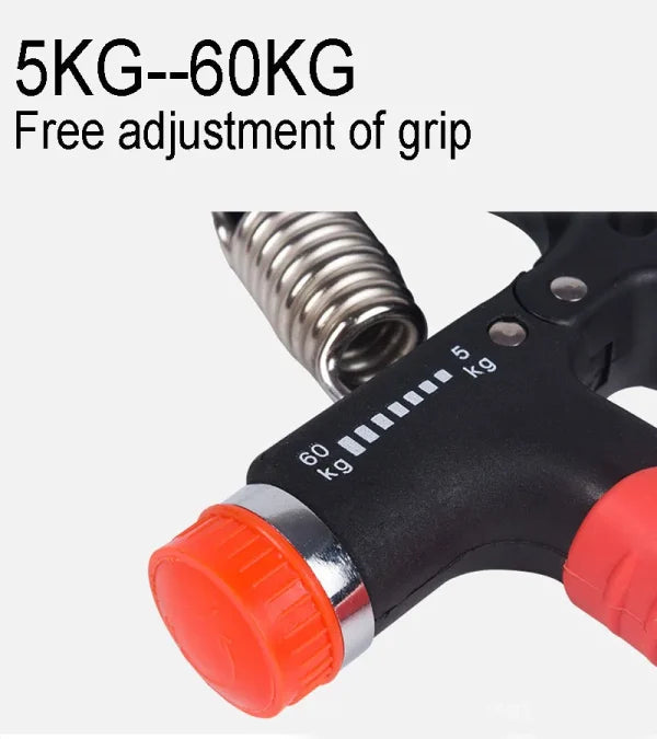 Hand Gripper Adjustable Heavy Duty Grip Hand Trainer Training Equipment Equipment Fitness Hand Exercise Exercise Grip Portable Digital Delights Store